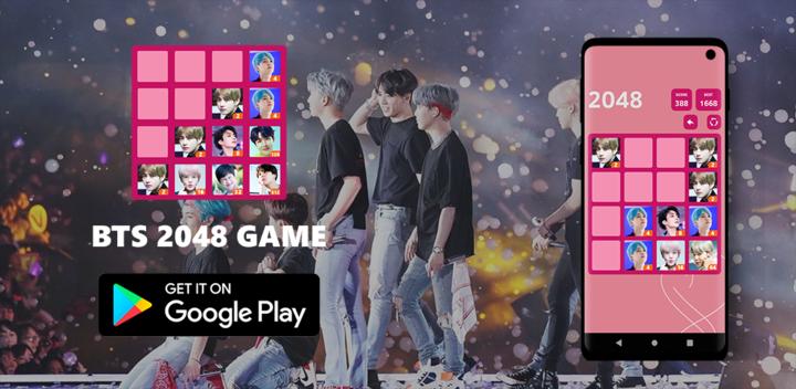 Banner of BTS 2048 Game 