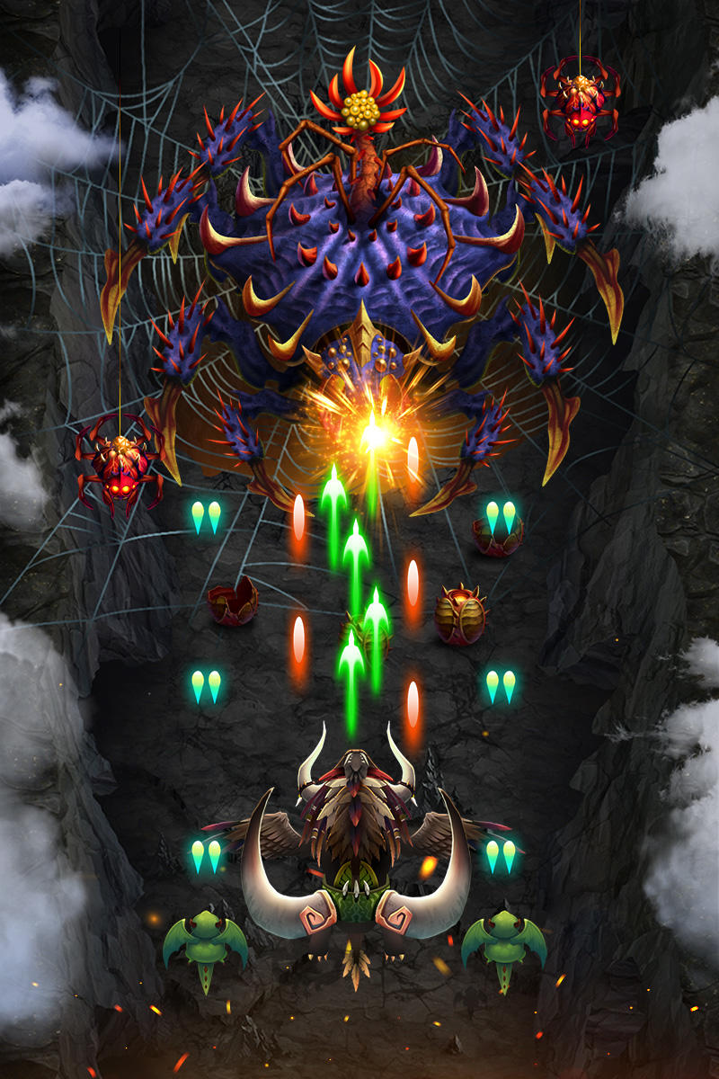 ドラゴンシューター：ドラゴンのエピック戦争 ゲームのスクリーンショット