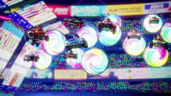 Screenshot of the video of Sonic Racing: CrossWorlds