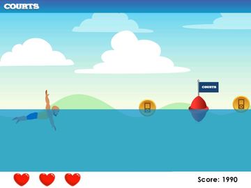 Courts - Digital Dash Game Screenshot