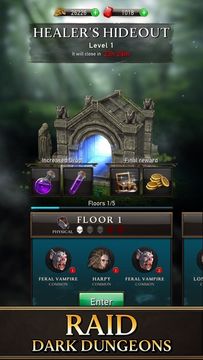 Darkane: Monster GPS RPG Games Game Screenshot