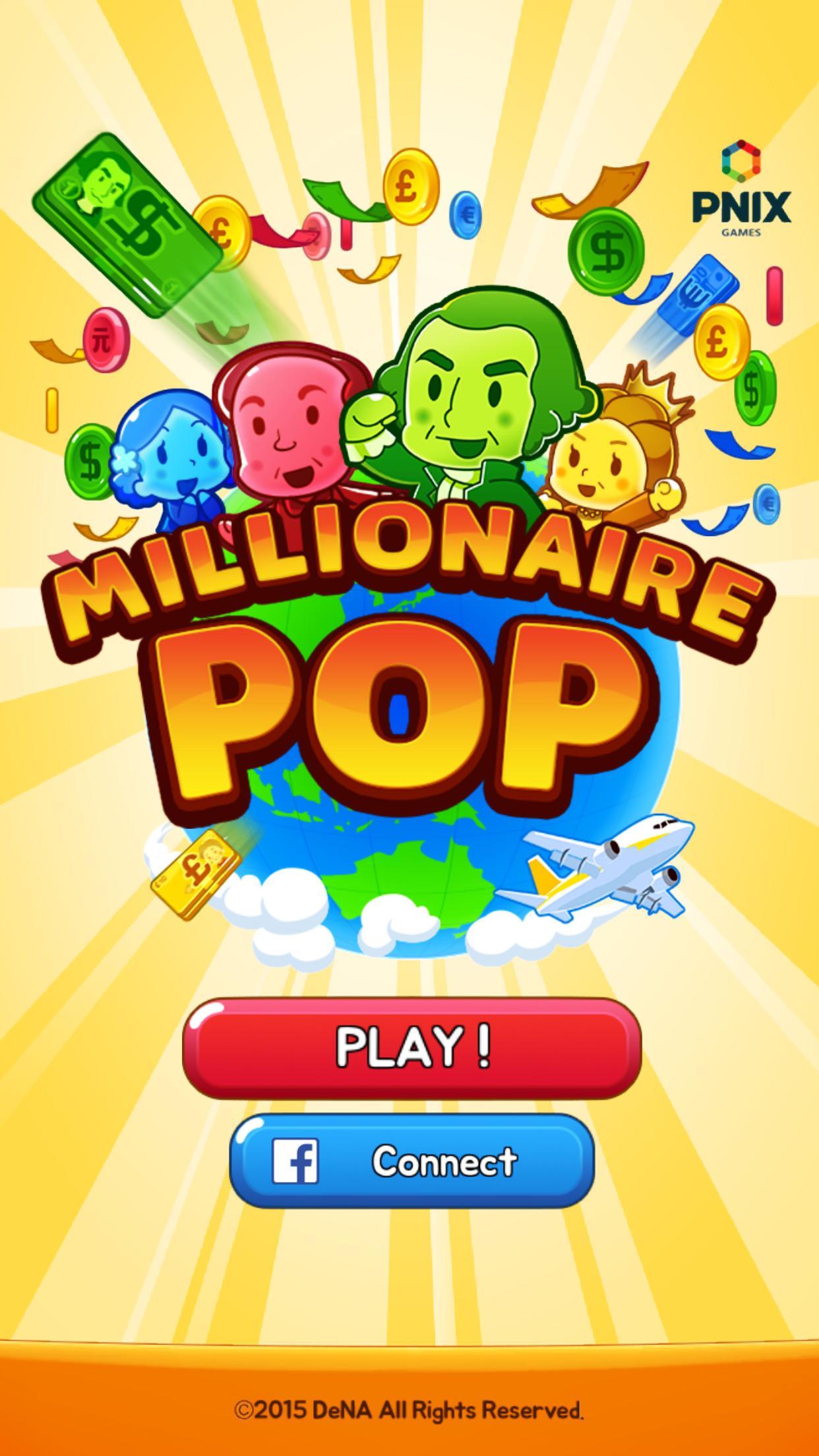 Millionaire POP Game Screenshot