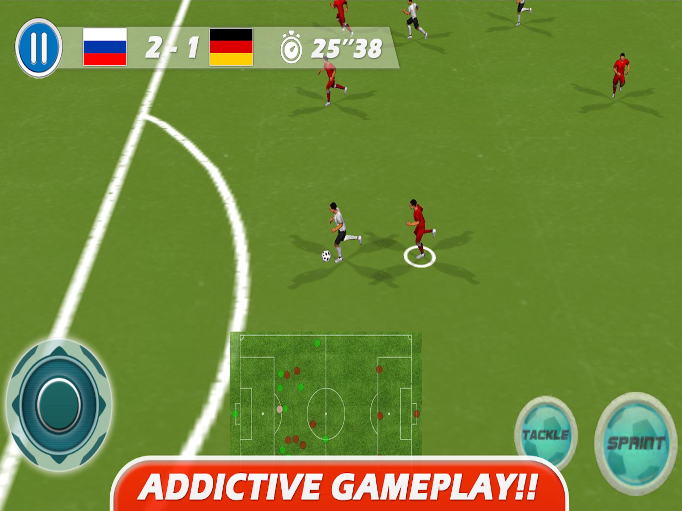 Screenshot 1 of 축구 2018 - 러시아 월드컵 경기 