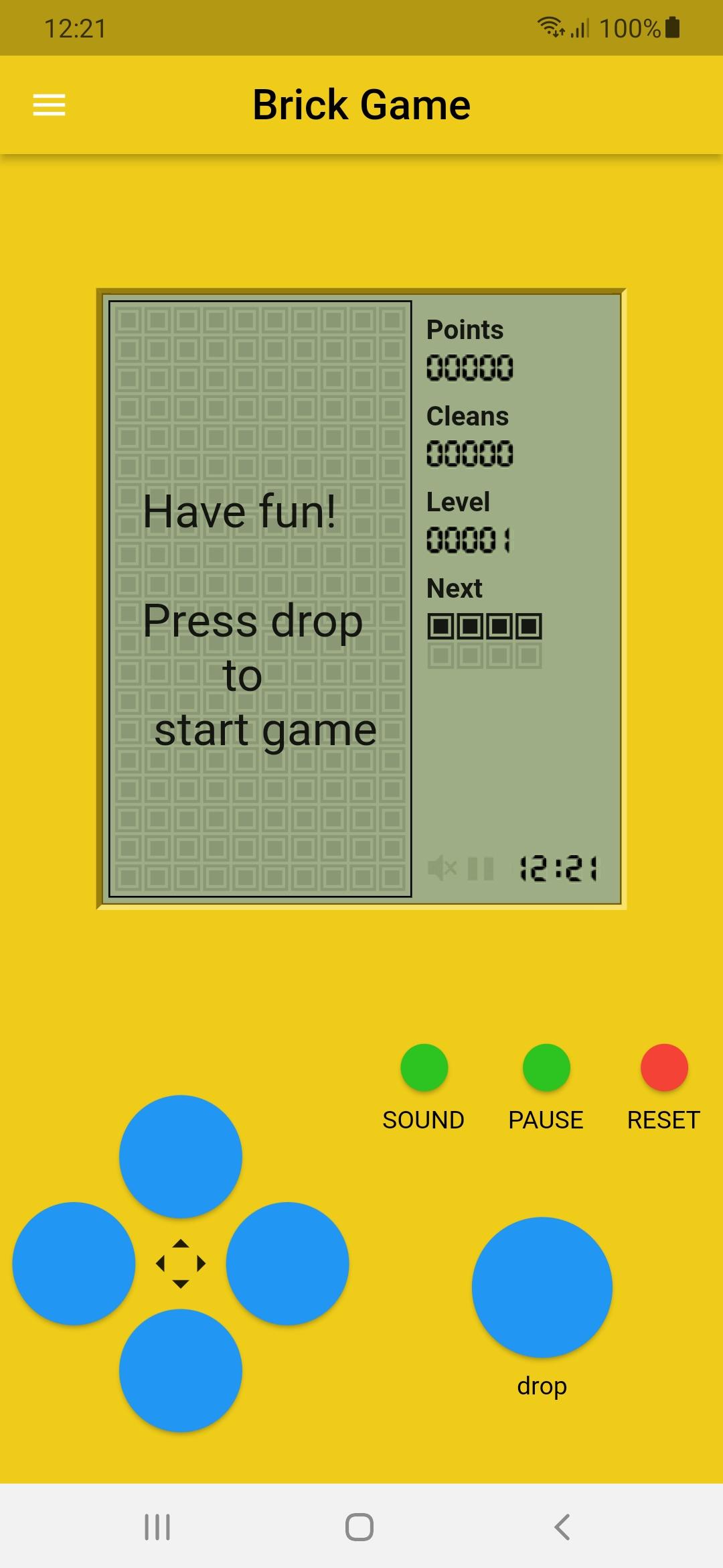 Brick Game Classic Offline screenshot game