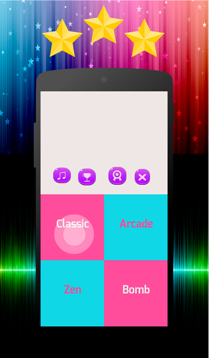 Piano Tiles for Descendant 2 Game Screenshot