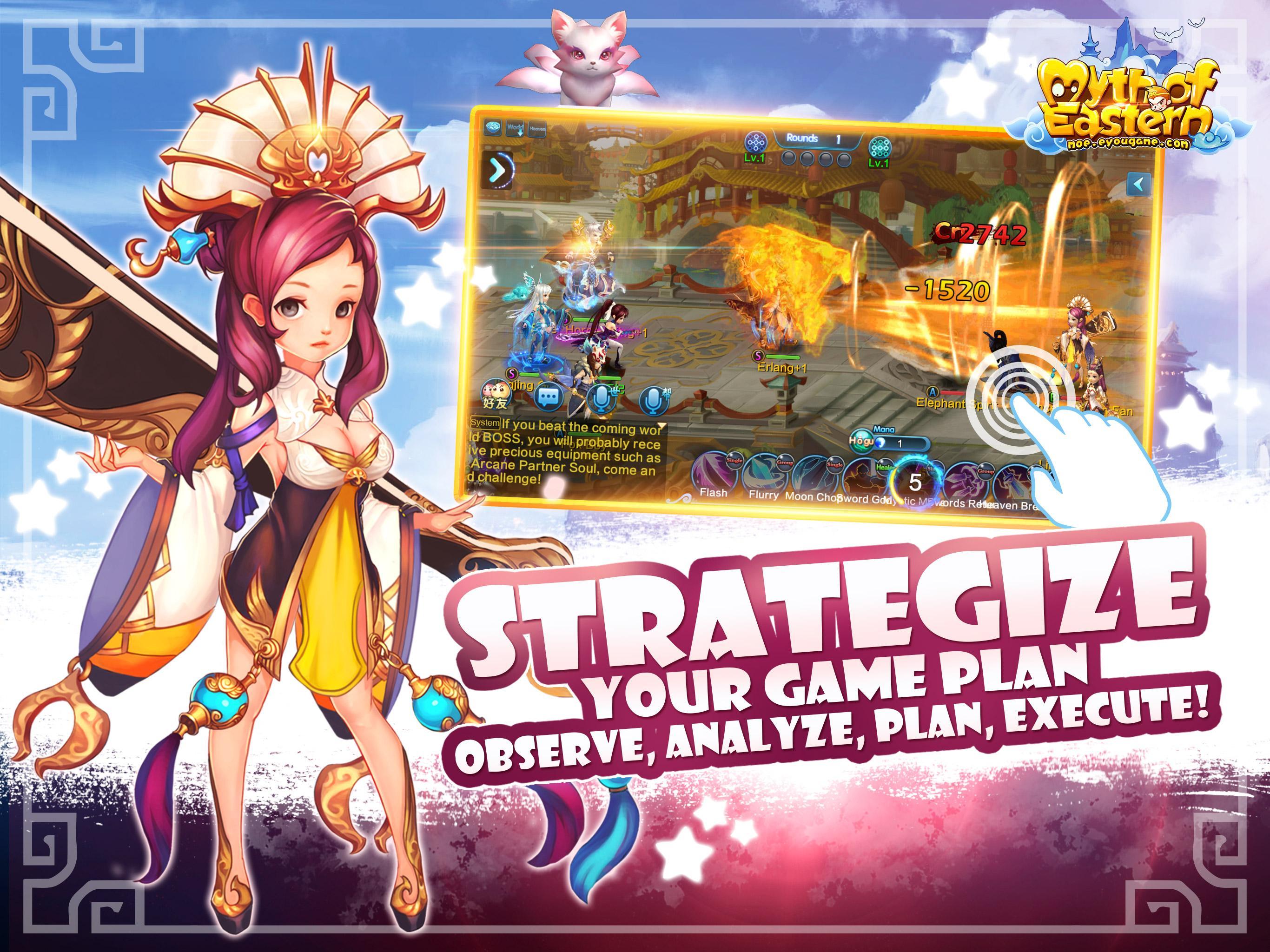 Captura de Tela do Jogo Myth of Eastern