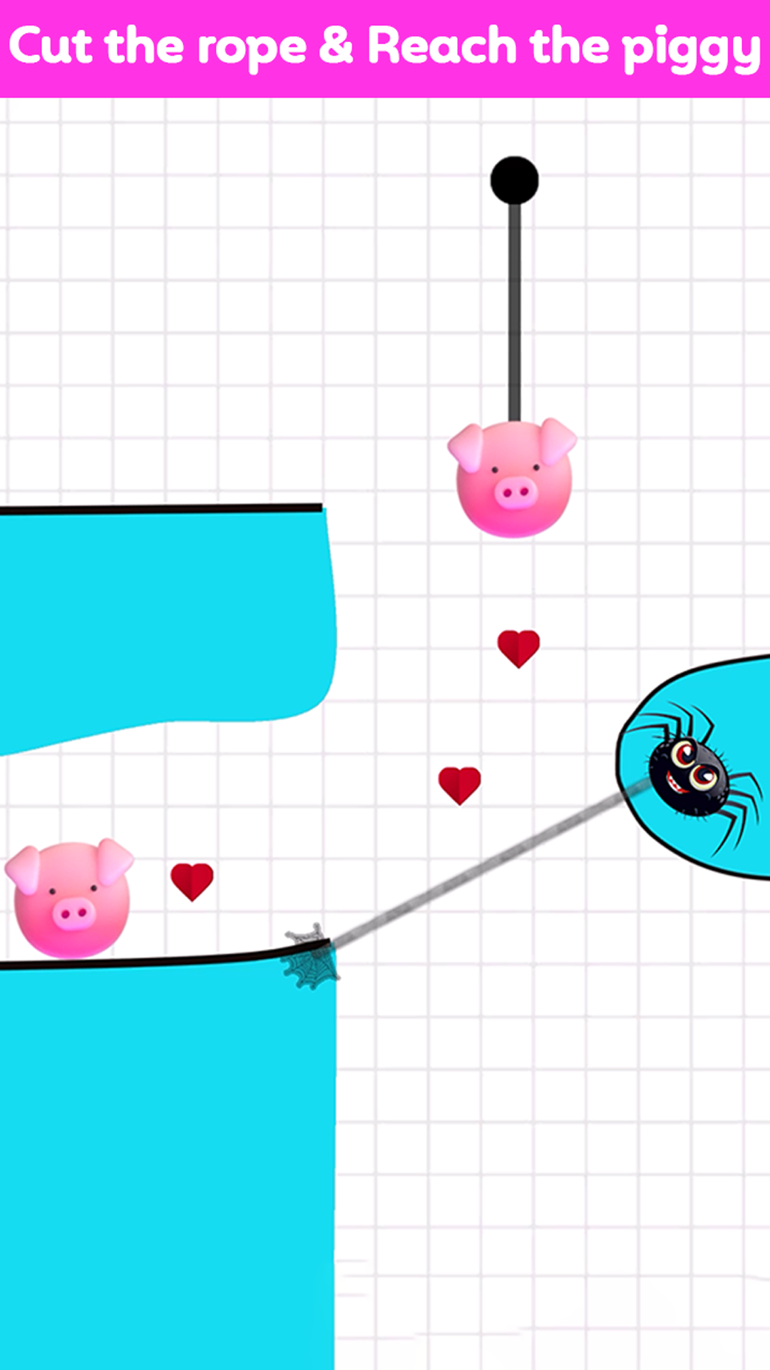 Rope Cut Balls Game Screenshot