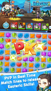 Скриншот игры Hero Crush Tale