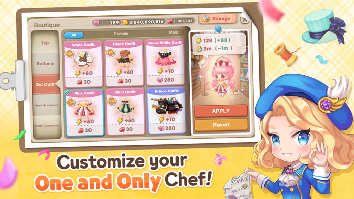 Скриншот игры My Secret Bistro
