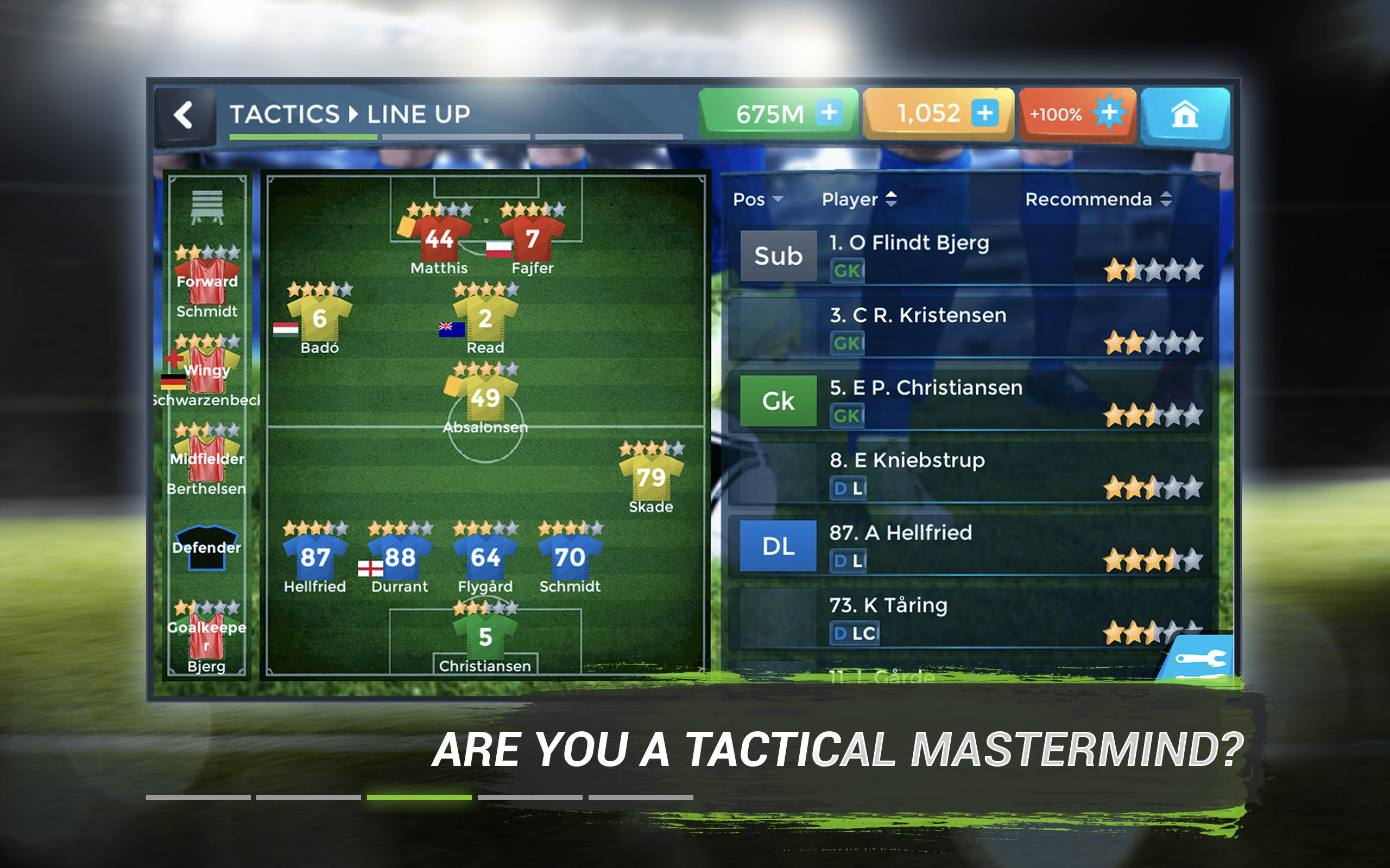 Скриншот игры FMU - Football Manager Game