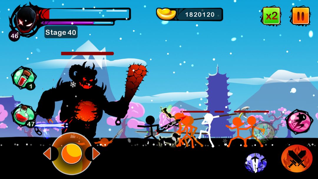 Screenshot of Stickman Ghost: Ninja Warrior