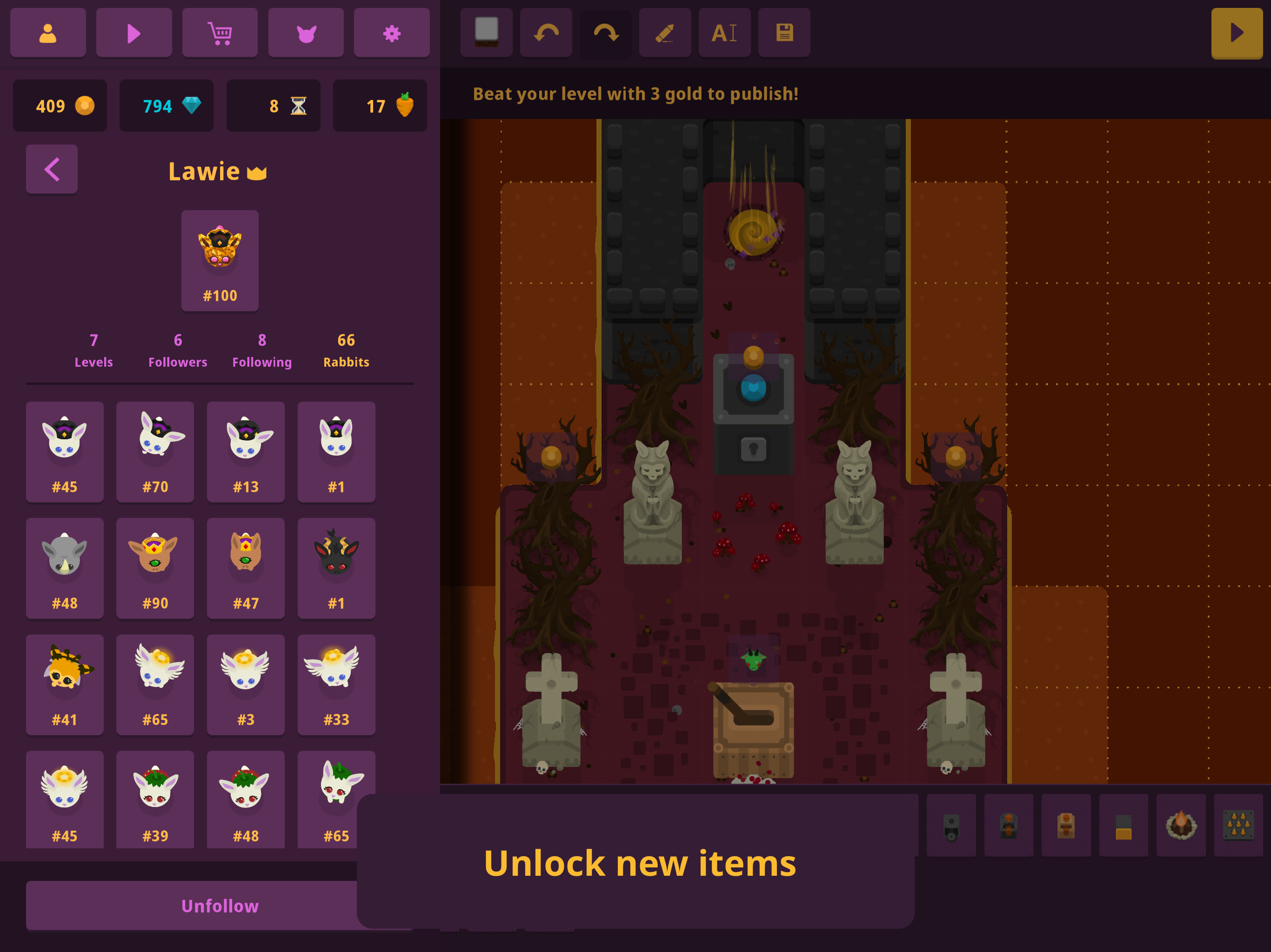King Rabbit - Puzzle Game Screenshot