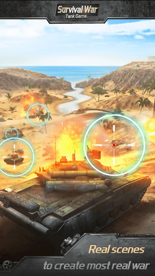 Survival War: Tank Game 게임 스크린 샷