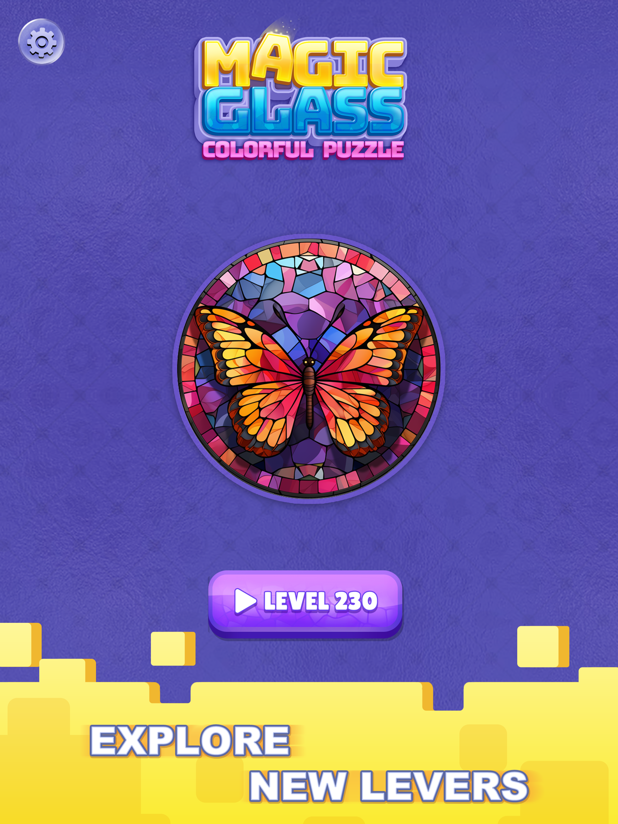 Magic Glass: Colorful Puzzle Game Screenshot
