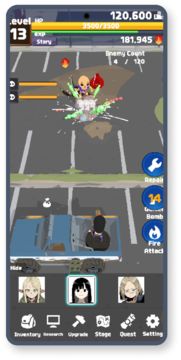 Invadion Game Screenshot