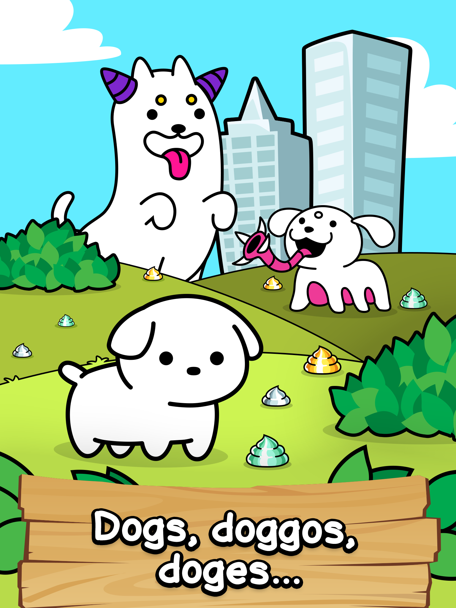 Cuplikan Layar Game Dog Evolution: Idle Merge Game
