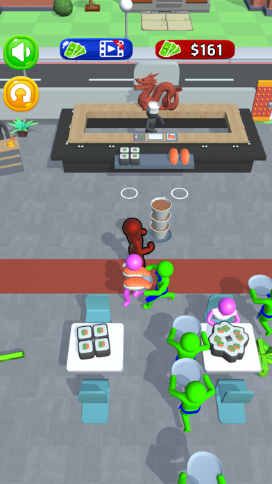Pizza Burger Frenzy Game Screenshot