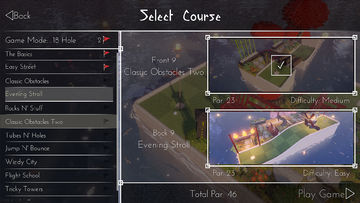 Zen Golf Game Screenshot