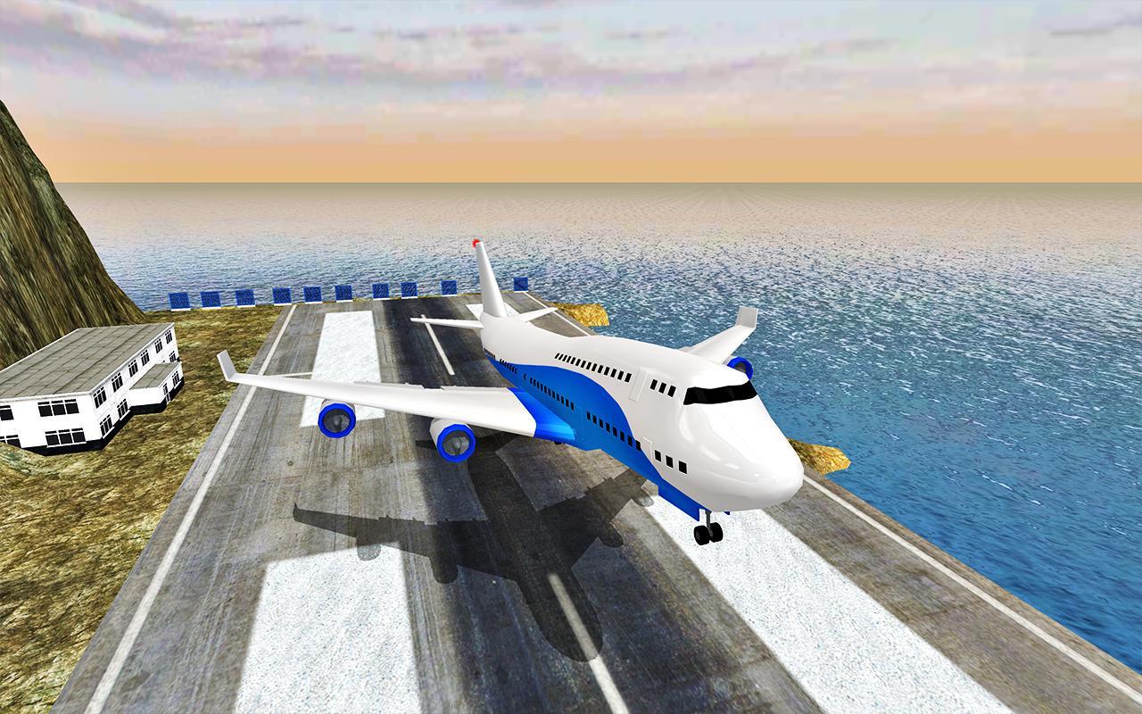 Fly Jet Airplane - Real Pro Pilot Flight Sim 3D Game Screenshot