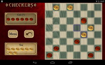 Checkers Pro Game Screenshot