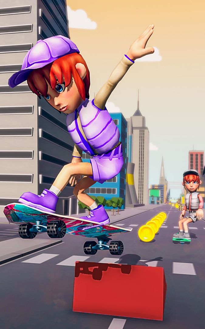 Turbo Skateboard Flip Stars Skater Rush screenshot game