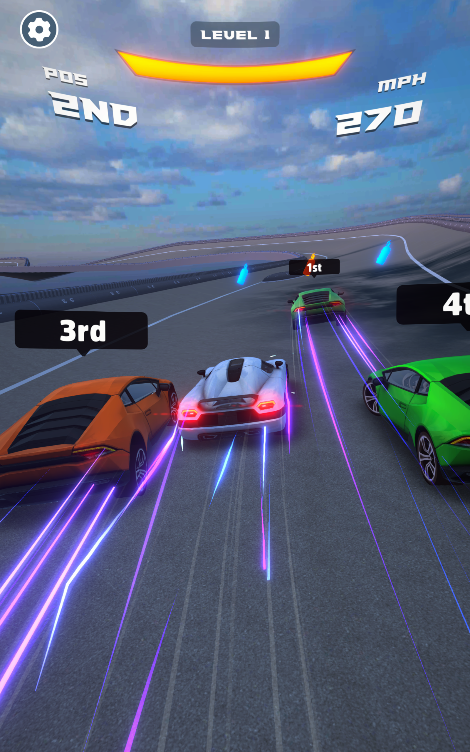 Screenshot of Race Mania!