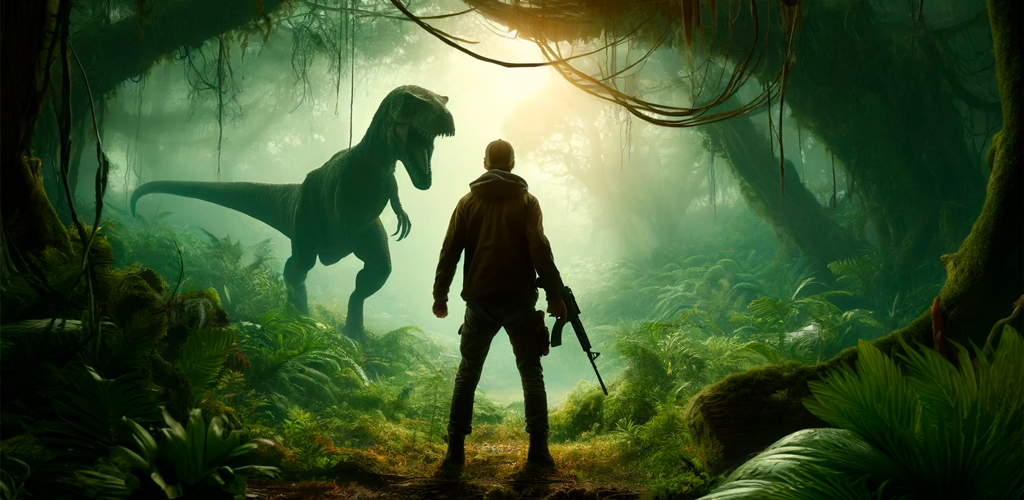  ภาพหน้าจอของวิดีโอ Jurassic Missions: Dino Hunt