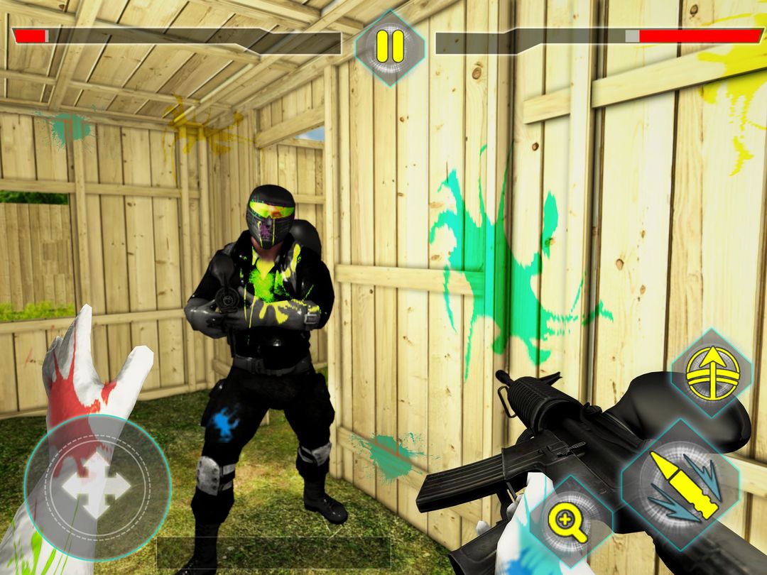 Paintball Shooting Arena: Real Battle Field Combat ภาพหน้าจอเกม
