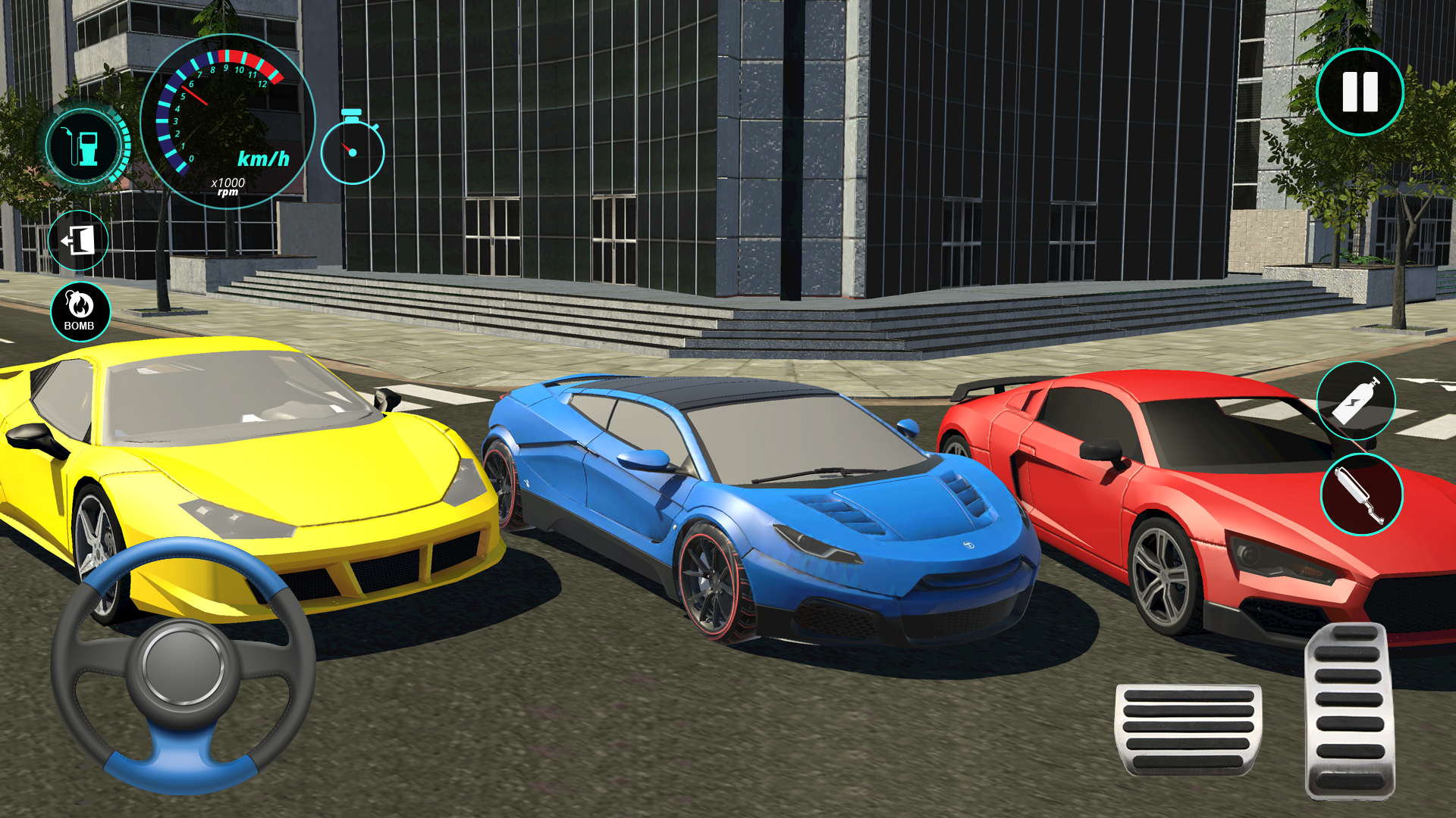 Screenshot of GT Car Driving Simulator Game