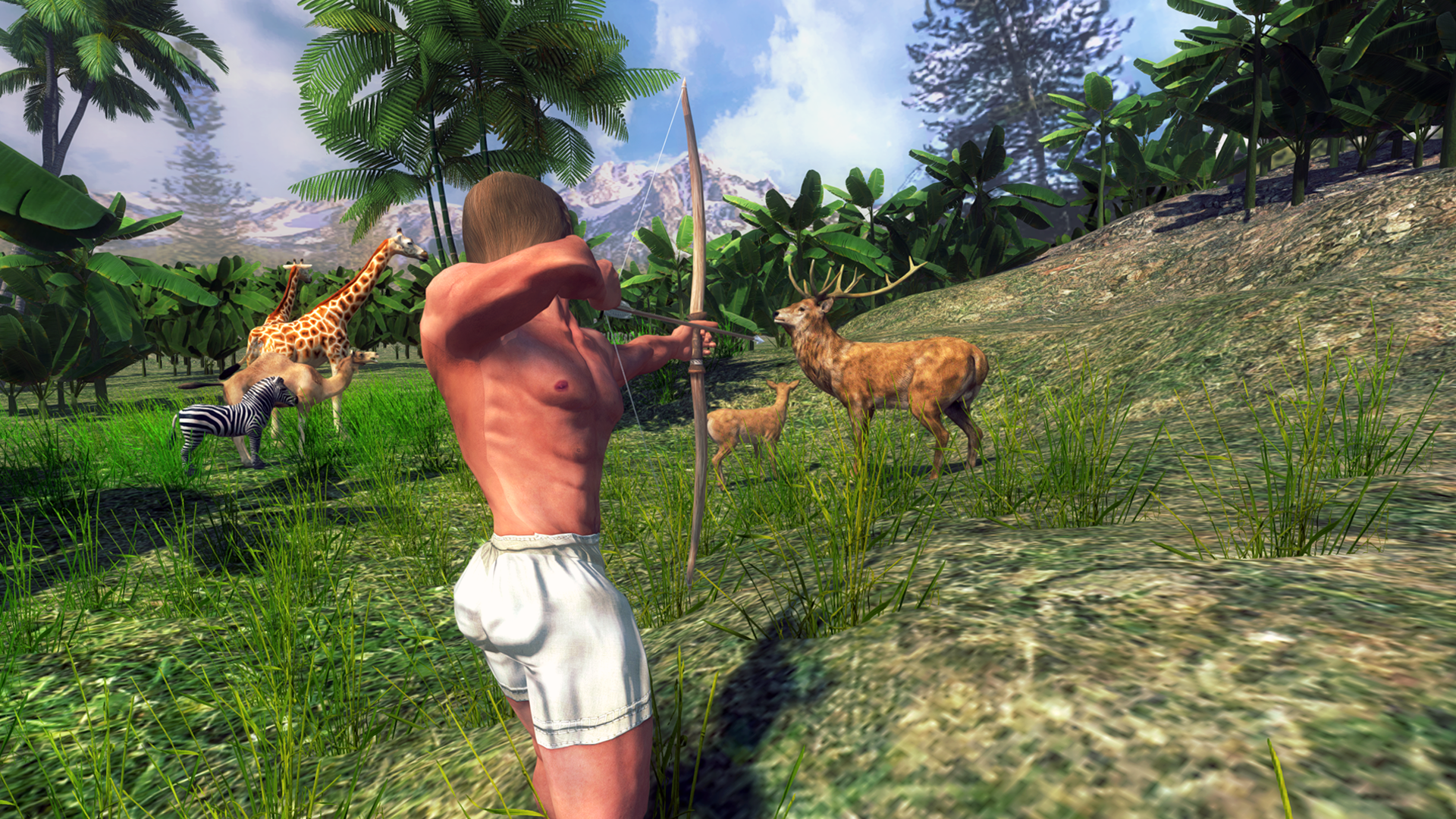 Captura de Tela do Jogo Archer Deer Hunter Free