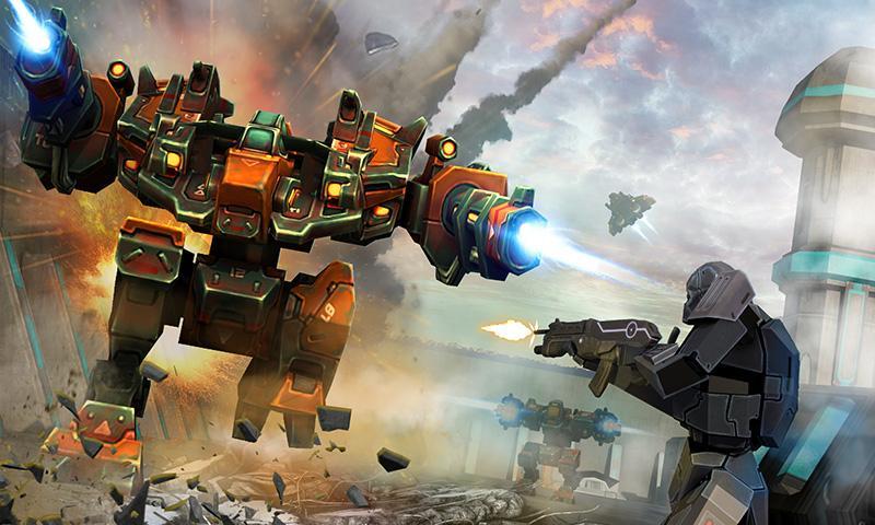 Robot Epic War 2017 : Action Fighting Game 게임 스크린 샷