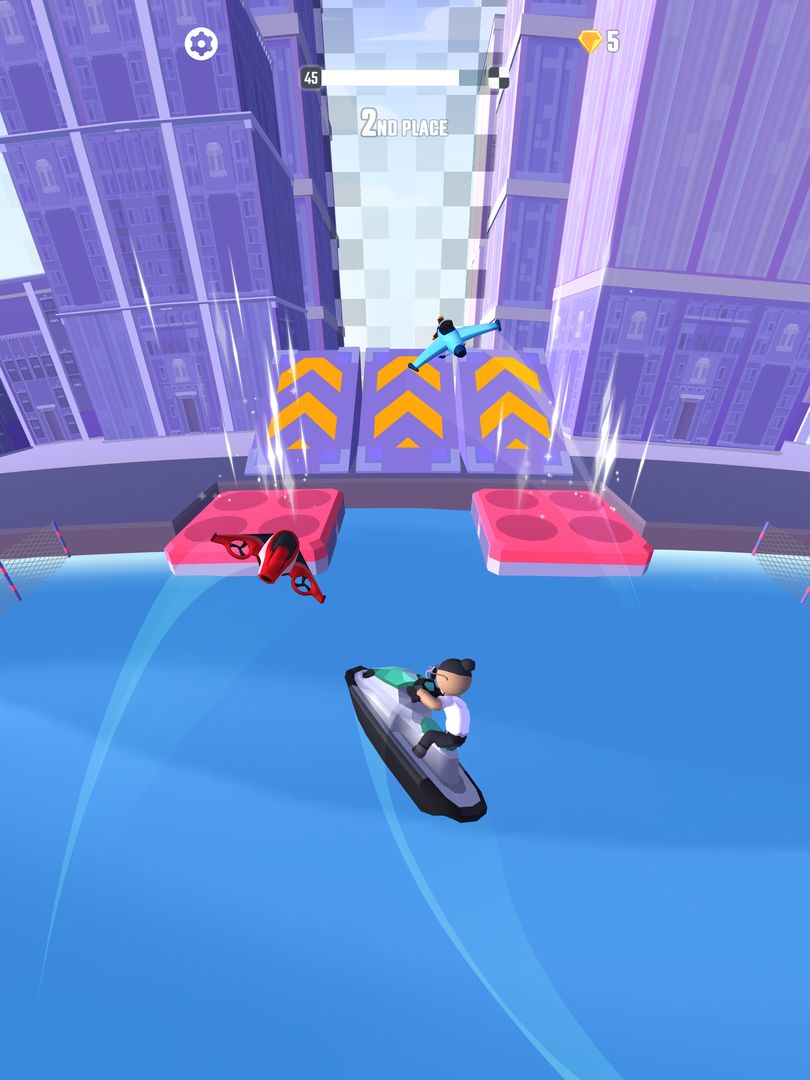 Swing Loops: Grapple Hook Race screenshot game