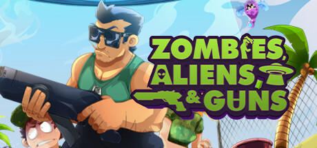Banner of Zombies, Aliens and Guns 