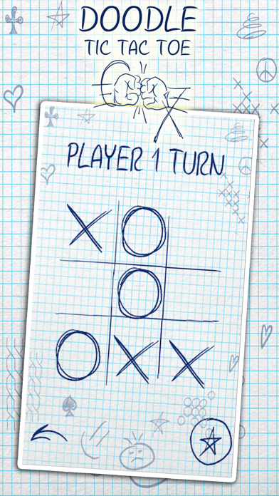 Screenshot of Doodle Tic Tac Toe:Head 2 Head