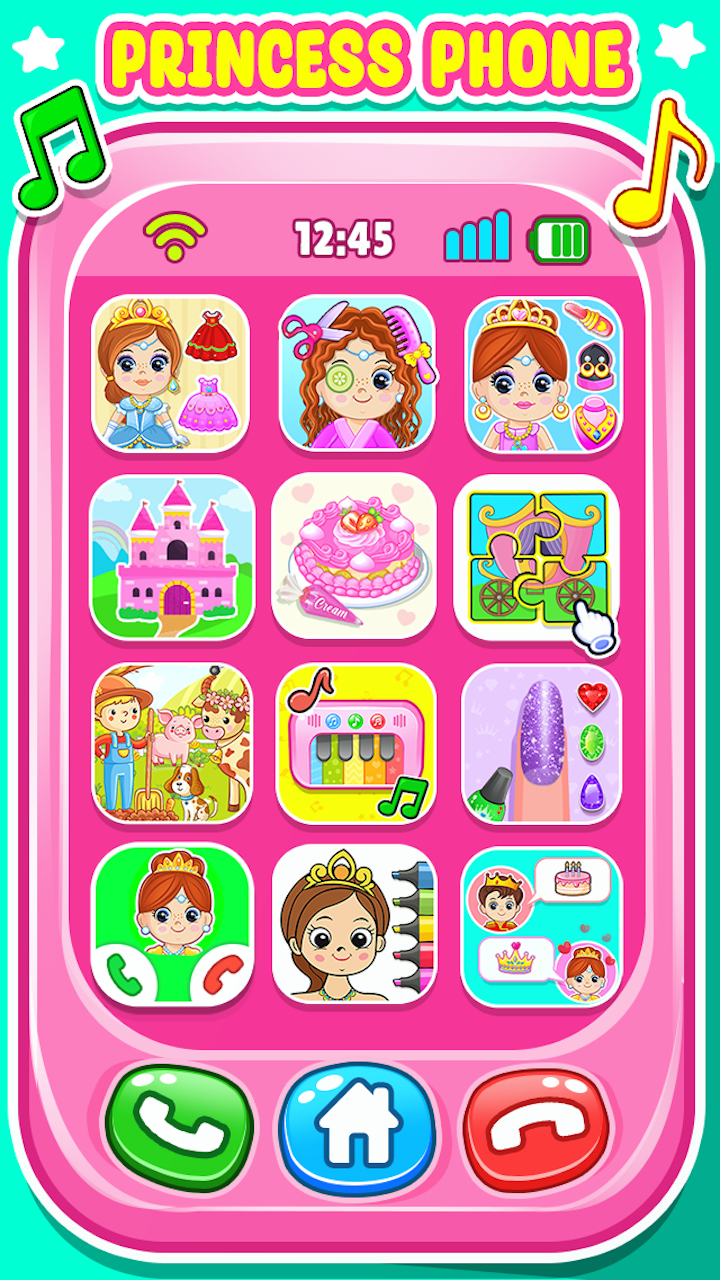Screenshot of Princess Phone Games