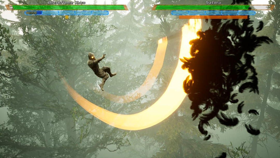 Screenshot of Ninja Resurrection: A tale of Kuro