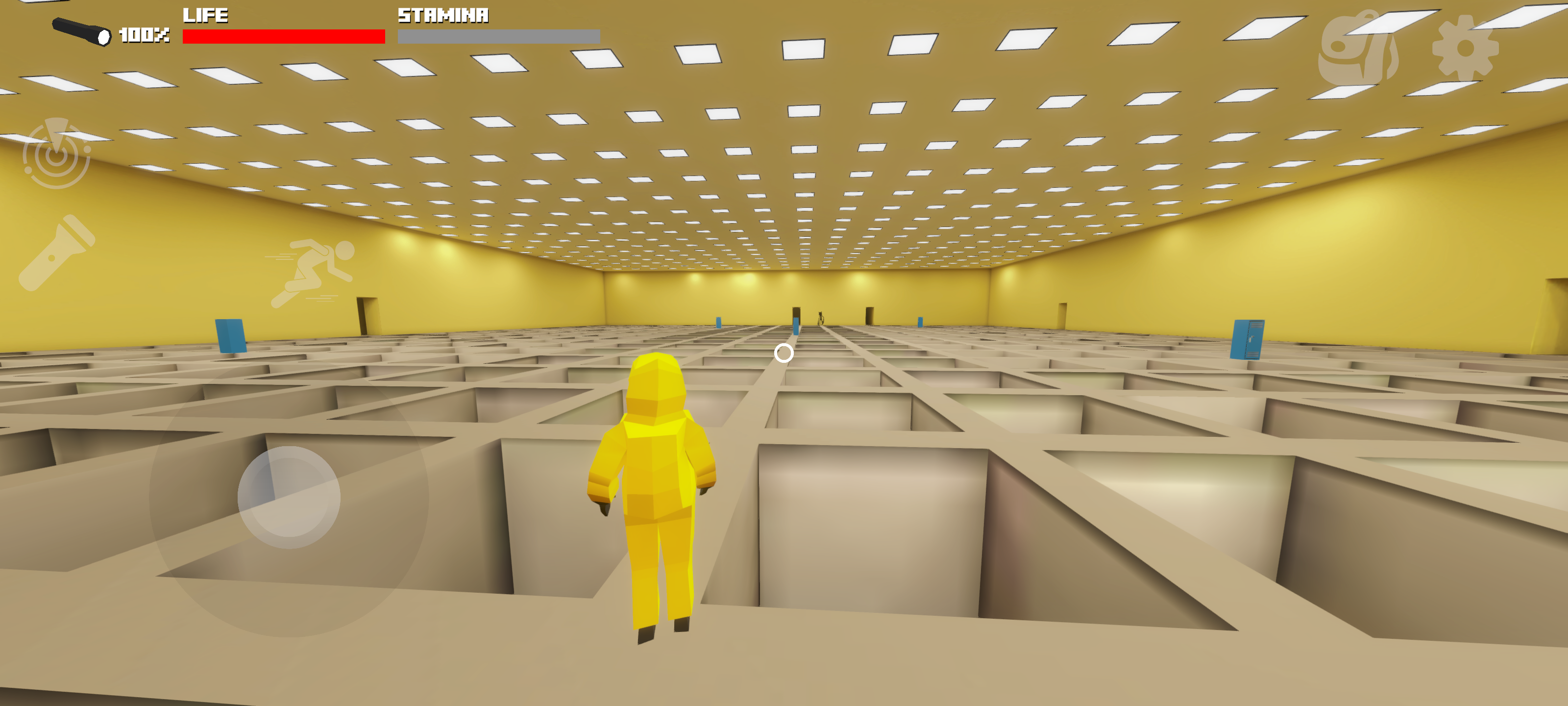 Poly Backrooms Multiplayer screenshot game