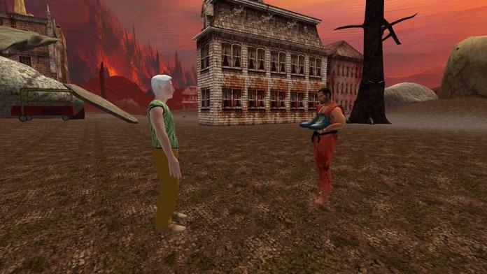 Rooftops Together Parkour Game Game Screenshot