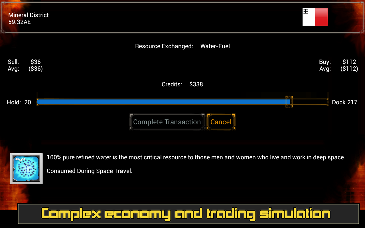 Screenshot of Star Traders RPG