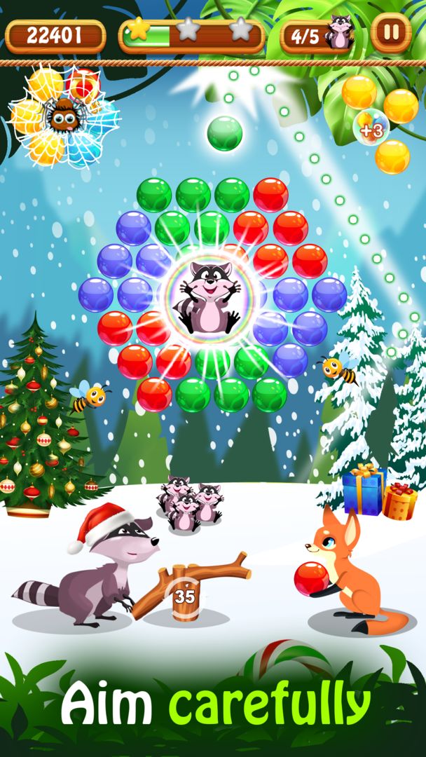Bubble Shooter Rescue screenshot game
