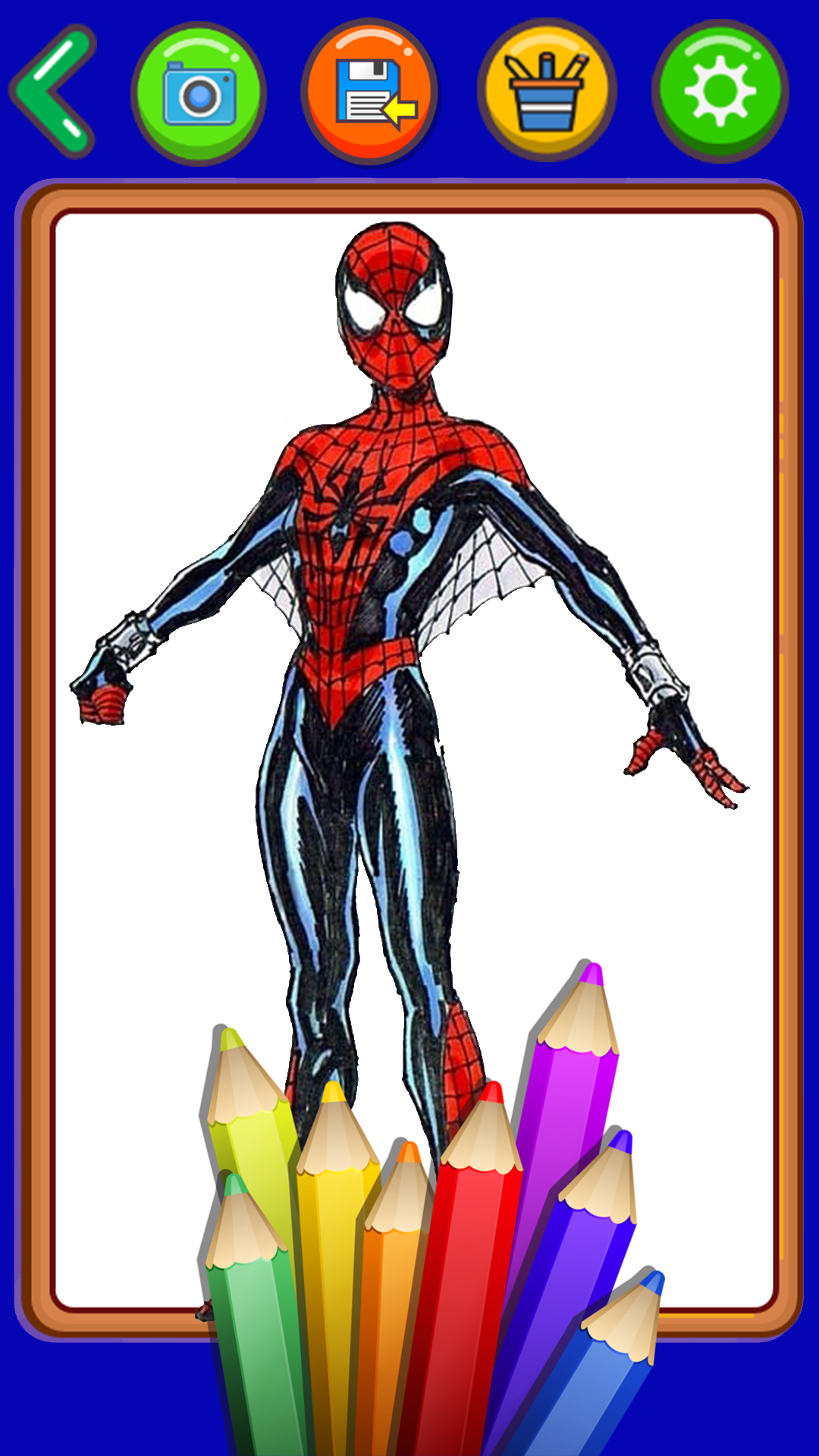 Download do APK de Livro de Colorir para Homem Aranha para Android