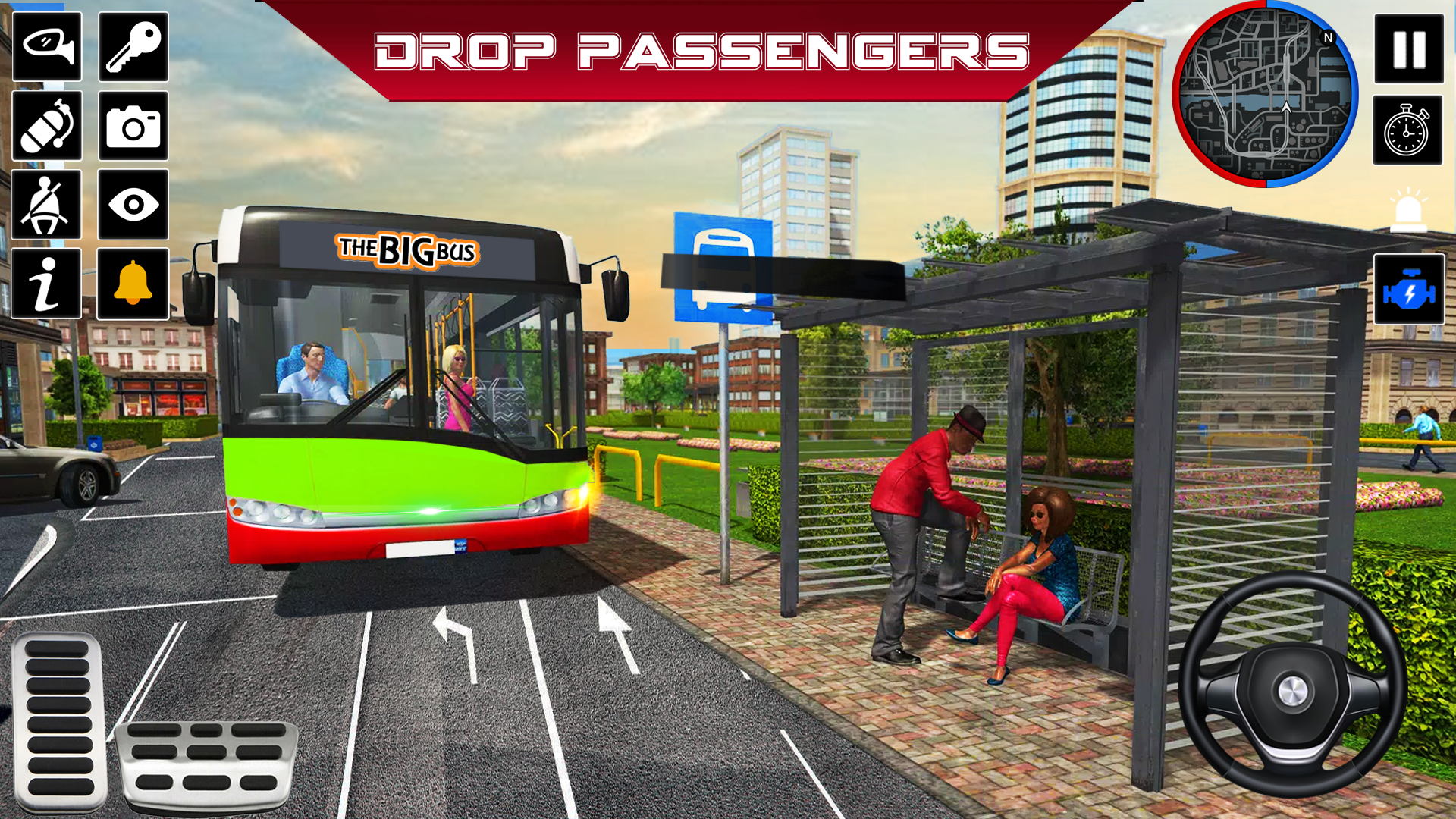 City Bus Driver Bus Game android iOS-TapTap