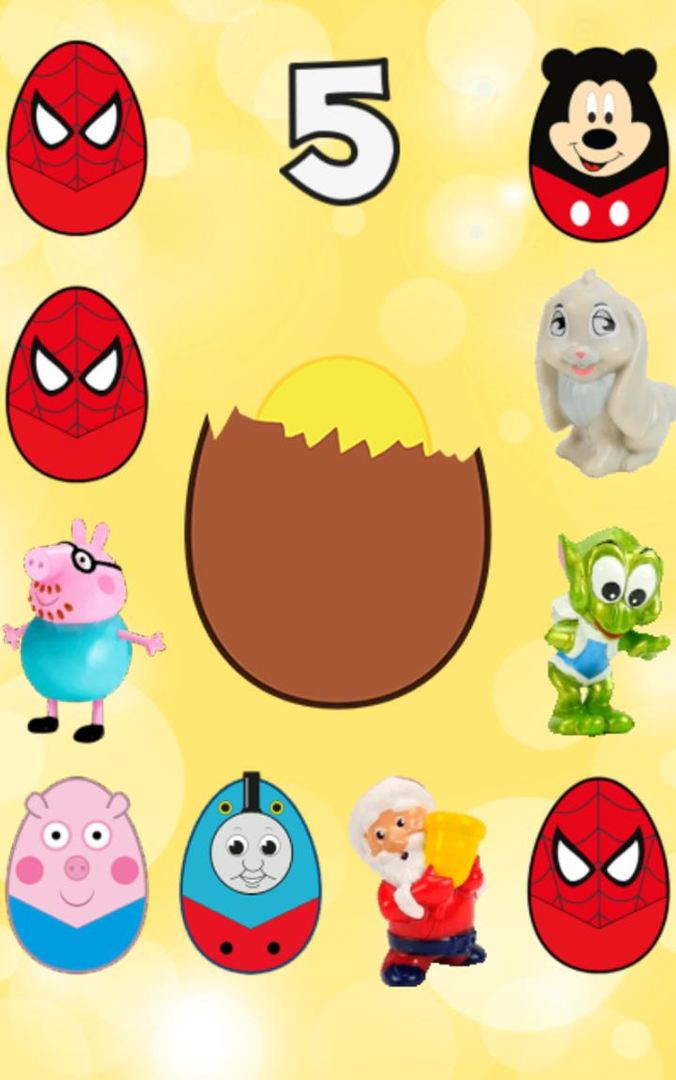 Screenshot of Surprise Eggs - Kids Game