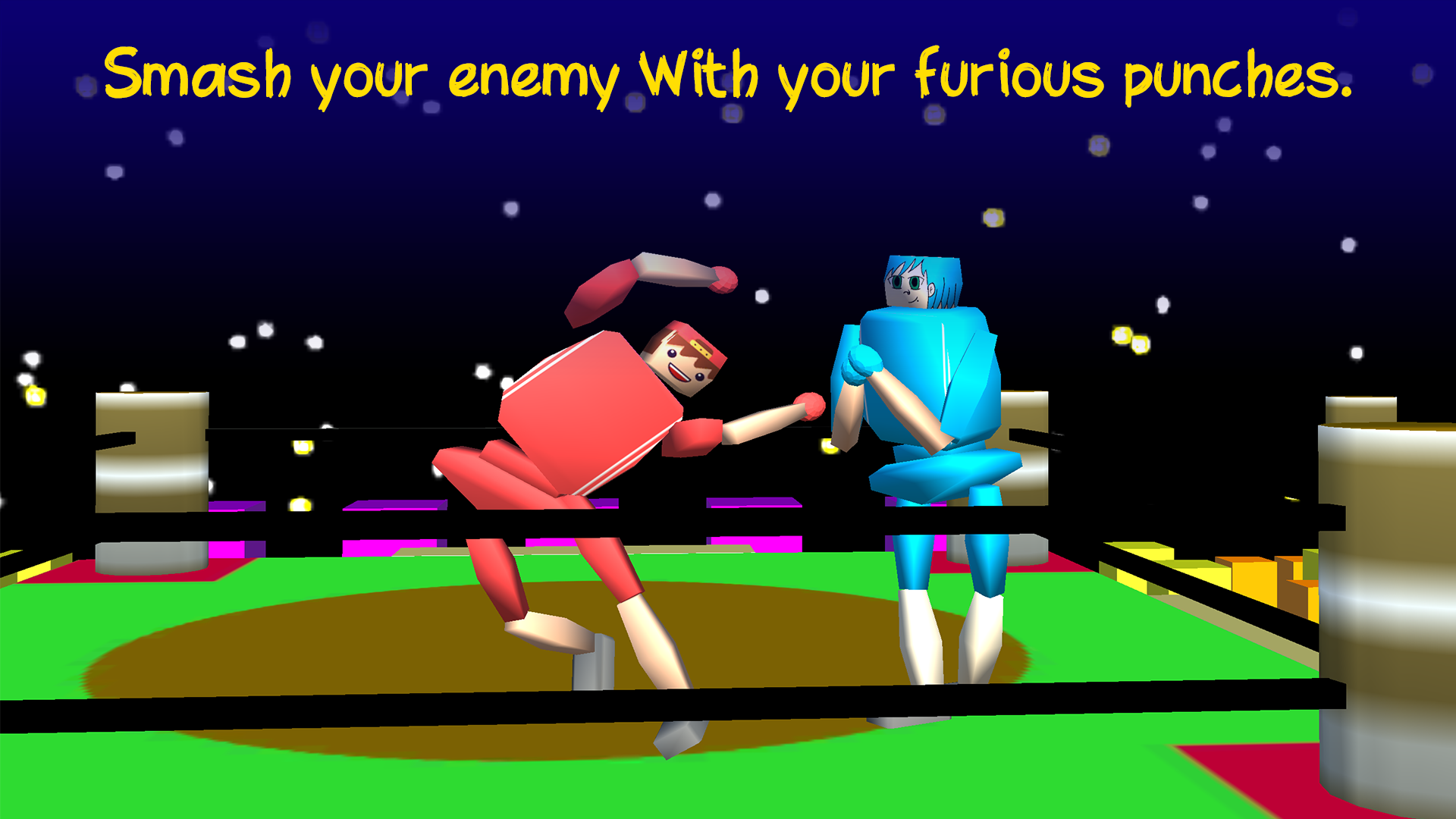 Screenshot of Sumotori Drunken Wrestle