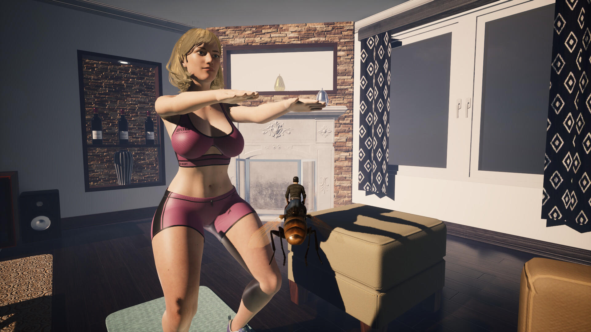 Girl Who Shrunk the Neighbors Game Screenshot