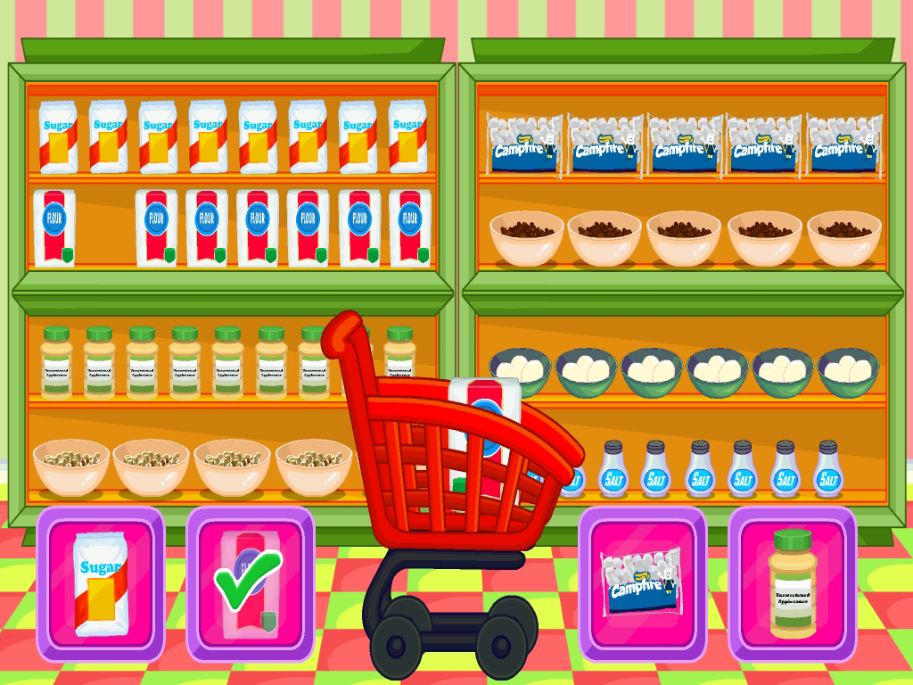 Cuplikan Layar Game Walmut And Marshmallow Brownies With Chocolate