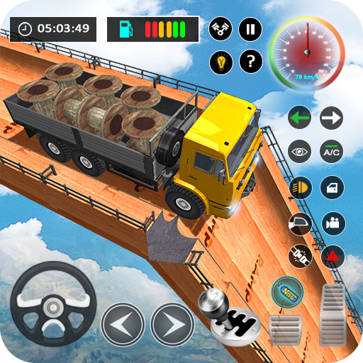 Cuplikan Layar Game Cargo Truck Simulator Offline