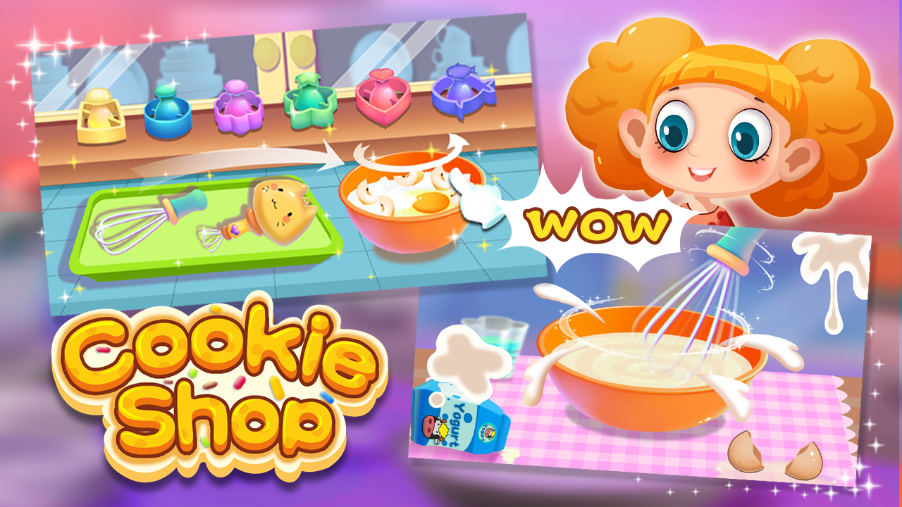 Screenshot 1 of Cookie Shop - Kids Cooking Game 3.6.5080