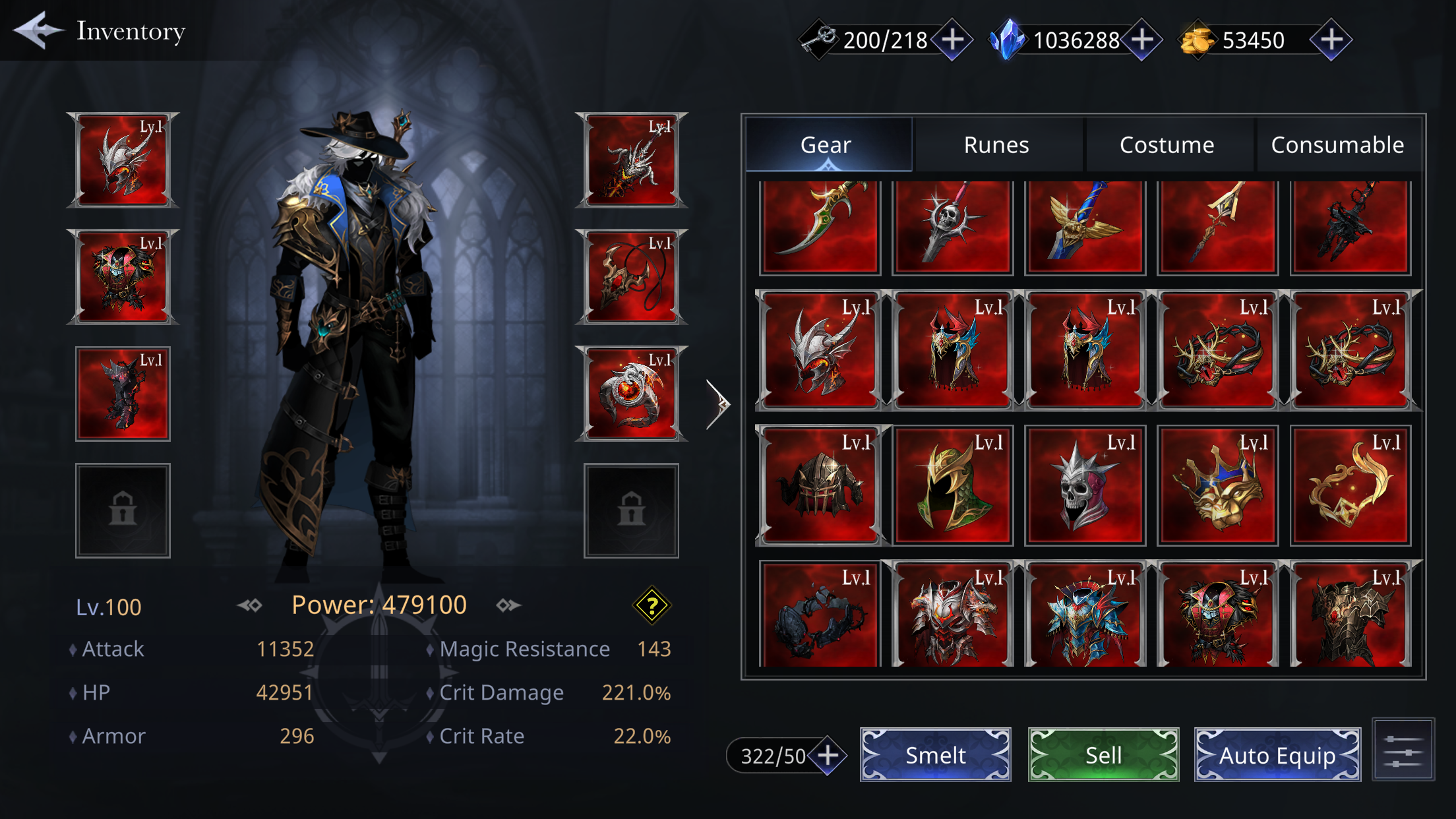 Screenshot of Shadow Slayer: Demon Hunter