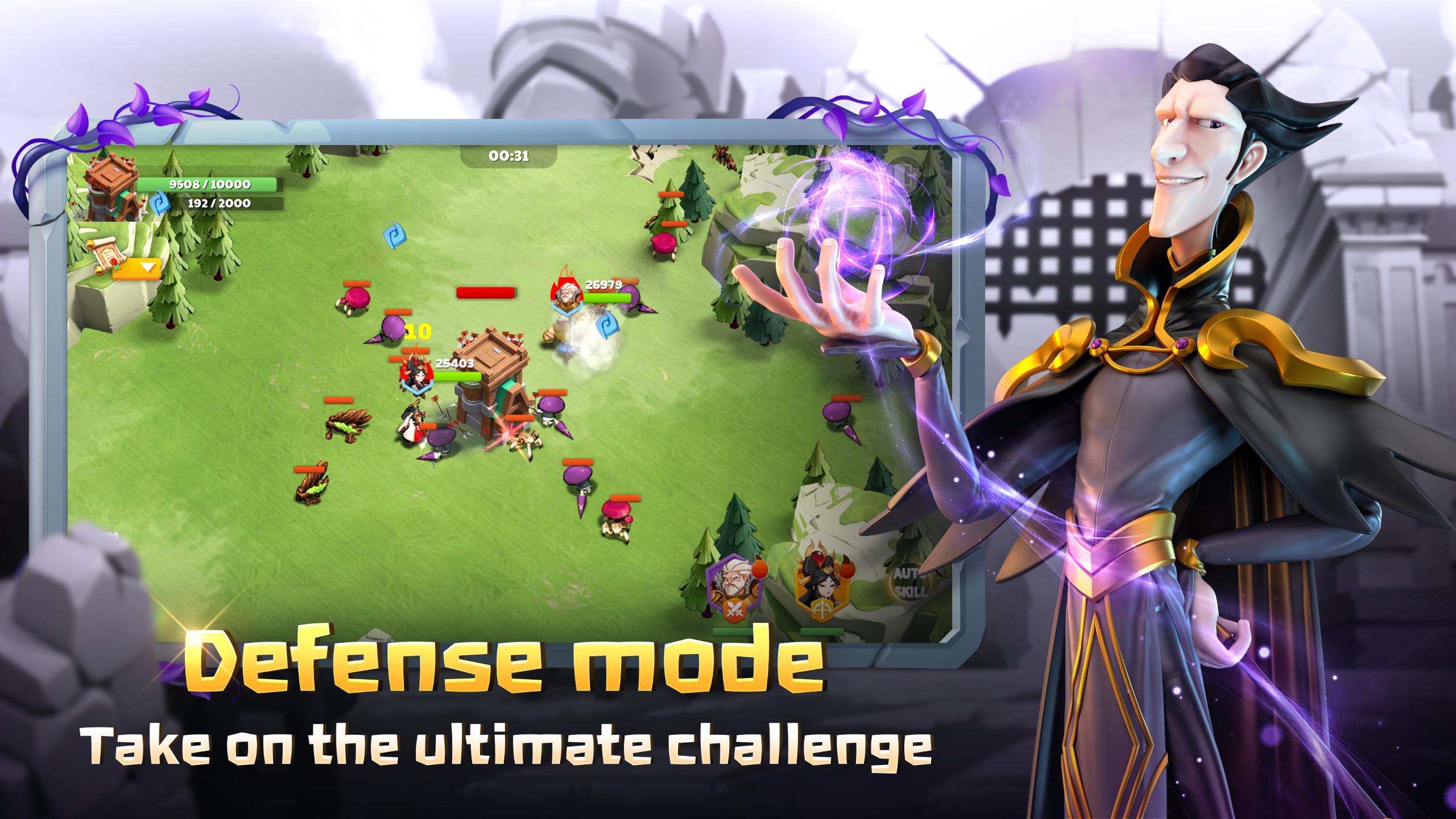 War of Myths: The Magic Era Game Screenshot